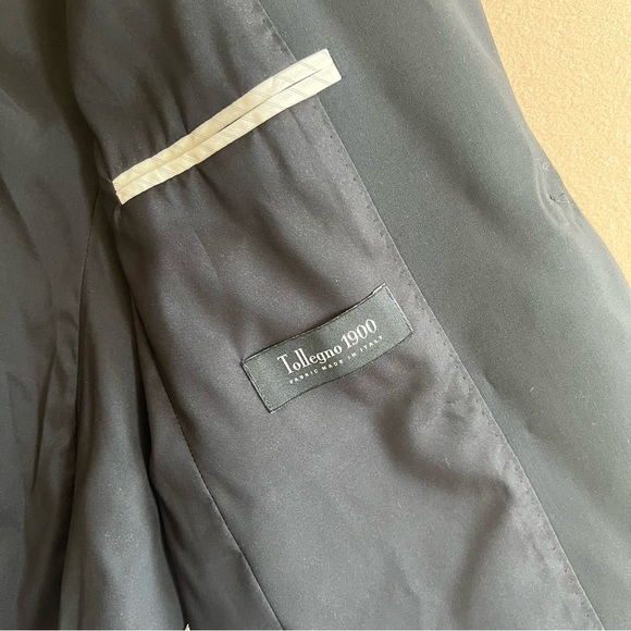 JCrew Campbell Blazer in Italian Stretch Wool Career Office Black size 12 - Picture 5 of 16